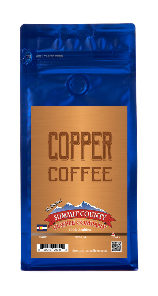 copper coffee summit county coffee company twelve ounce